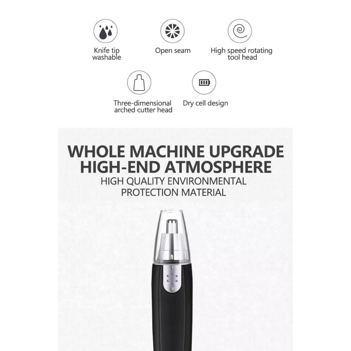 3-in-1 Nose, Ear & Eyebrow Trimmer