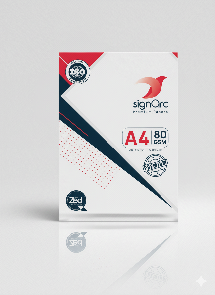 White Copier Paper - A4&A3 (80,70,65 GSM) Premium Quality