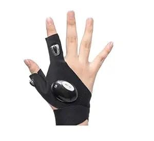LumiGlove Pro – LED Flashlight Gloves for Hands-Free Work, Camping & Fishing
