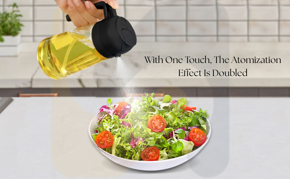 Oil Sprayer and Oil Dispenser Bottle for Kitchen