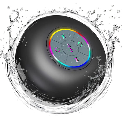 Mini Bluetooth Shower Audio Device with RGB Lights