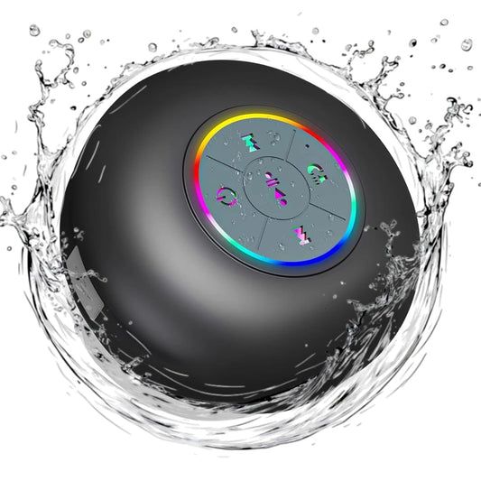Mini Bluetooth Shower Audio Device with RGB Lights