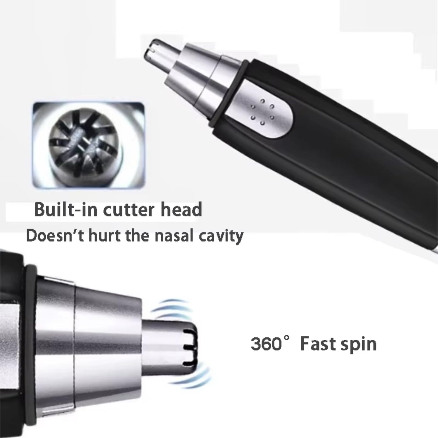 3-in-1 Nose, Ear & Eyebrow Trimmer