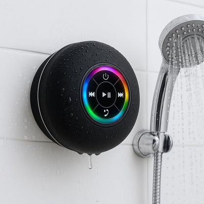 Mini Bluetooth Shower Audio Device with RGB Lights
