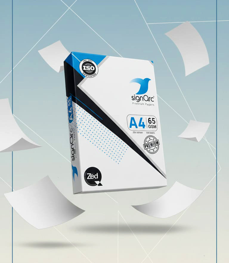 White Copier Paper - A4&A3 (80,70,65 GSM) Premium Quality