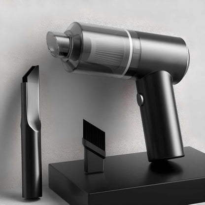 2-in-1 Car Vacuum Cleaner with Blower & Attachments – Portable & Powerful