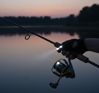 LumiGlove Pro – LED Flashlight Gloves for Hands-Free Work, Camping & Fishing