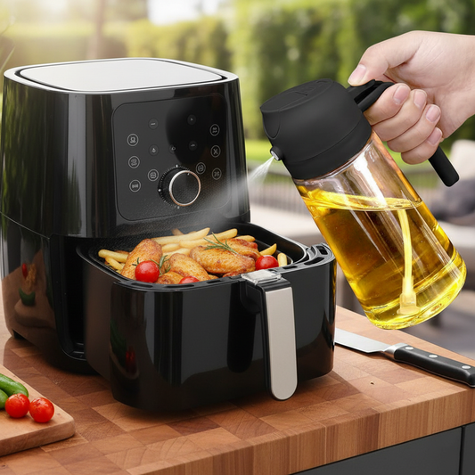 Oil Sprayer and Oil Dispenser Bottle for Kitchen