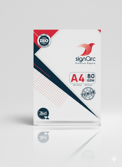 White Copier Paper - A4&A3 (80,70,65 GSM) Premium Quality